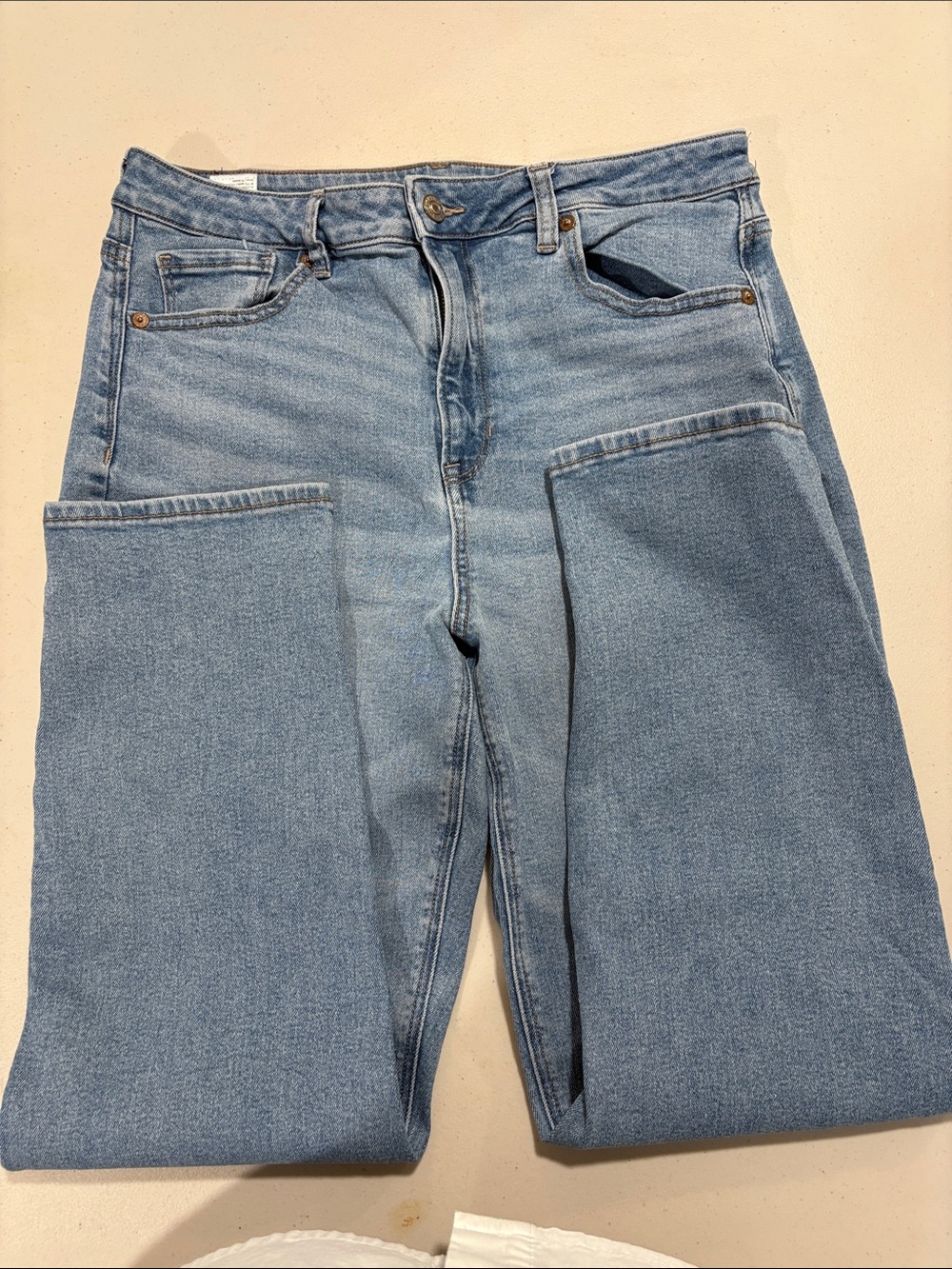 American Eagle Outfitters Light Blue Straight Jeans